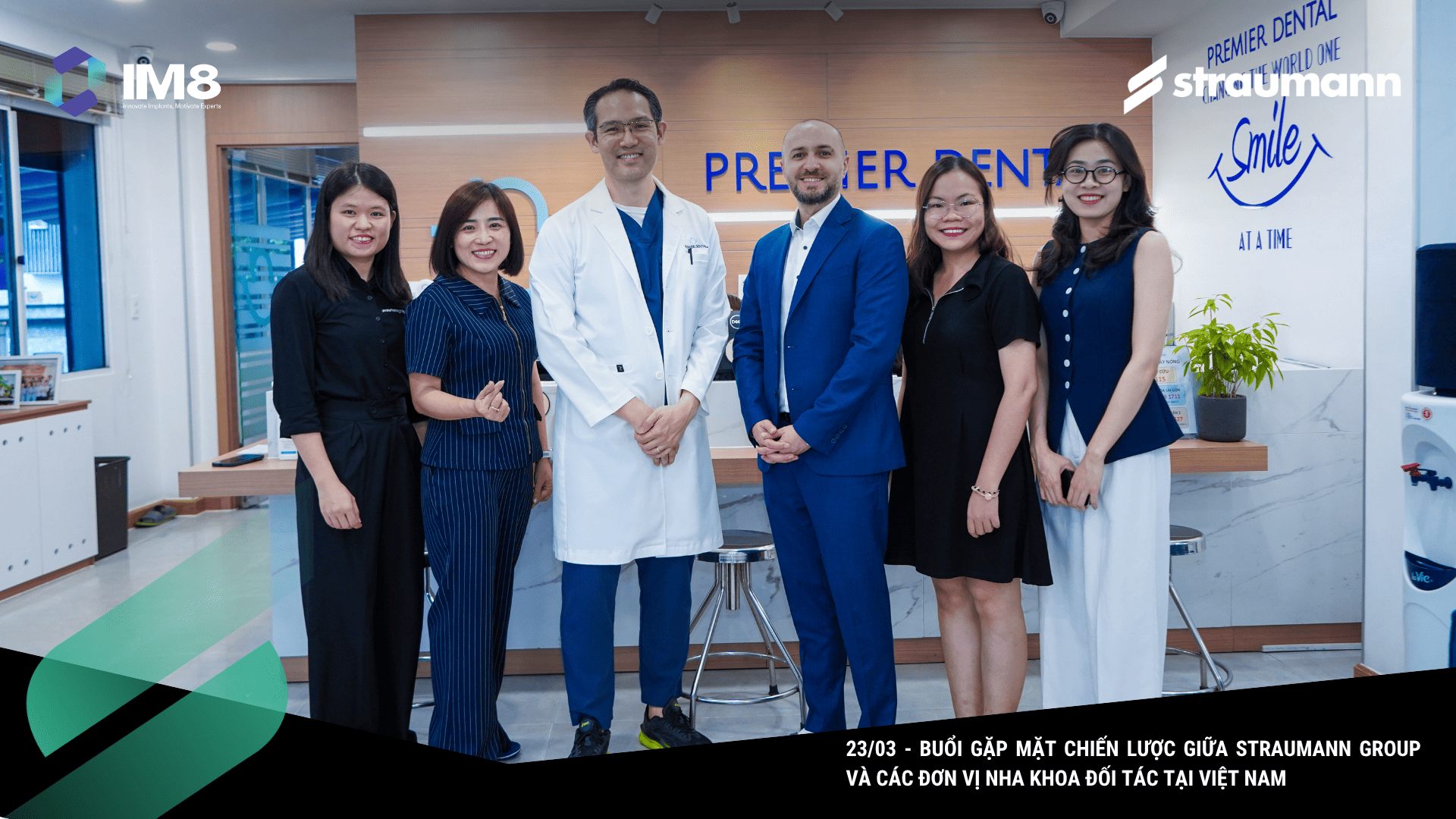 Đại diện Straumann Group gặp gỡ các đối tác nha khoa chiến lược tại TP.HCM